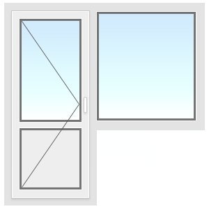 Балконный блок (стандарт)