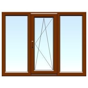 Трехстворчатое окно (стандарт)
